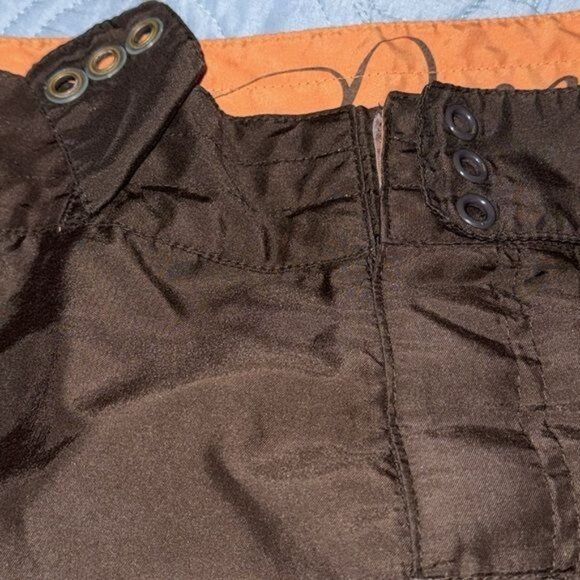 Old Navy Mens Brown Board Shorts With White Stripes Size M - Picture 5 of 6